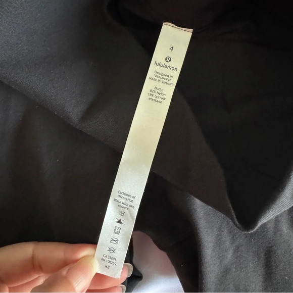 🆕🖤 Lululemon OTF Orangetheory Fitness Wunder Under HR Tight 25” Luon Black - Picture 6 of 7